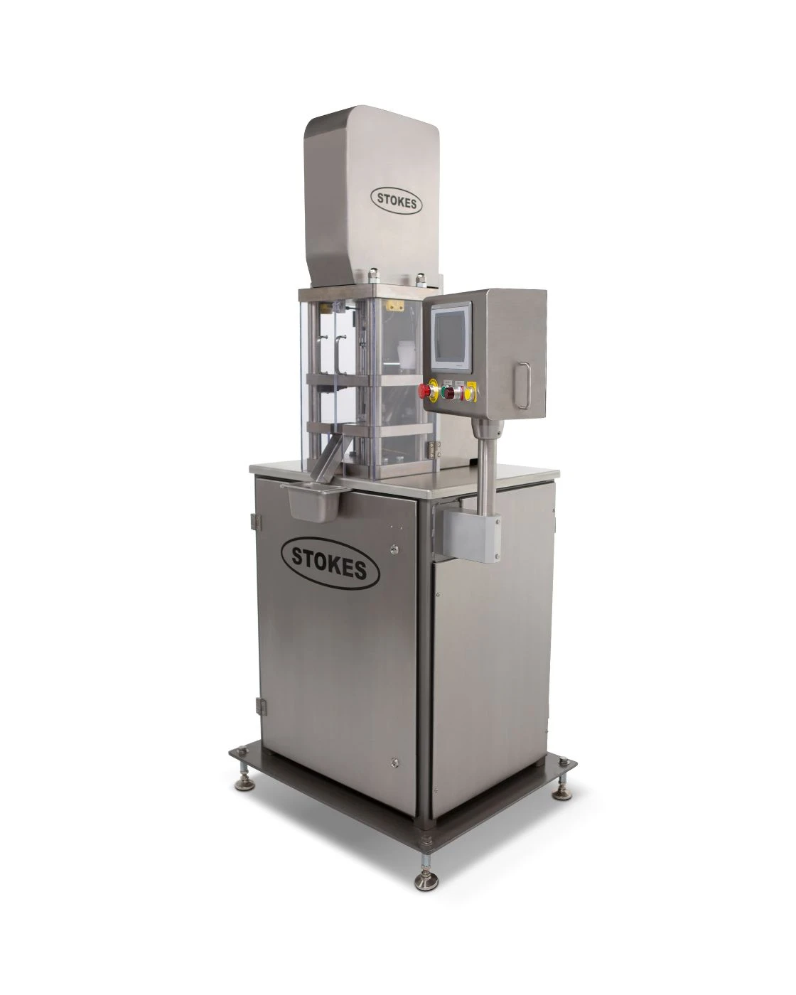 Photo of the Stokes Model 591 single station tablet press.