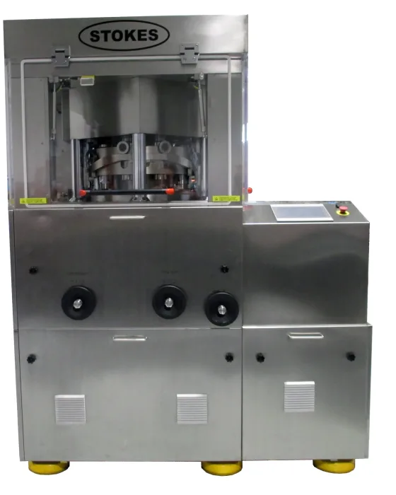 A Stokes Model 349 Rotary Tablet Press.