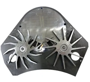 A rotary tablet press feeder part from Stokes.