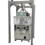 A Stokes custom powder feeder frame.