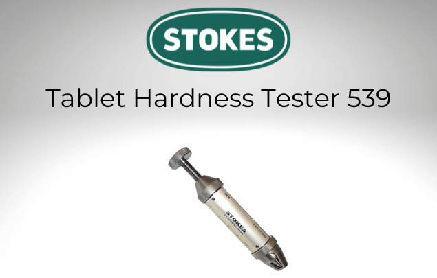 An image of the Stokes tablet hardness tester 539.